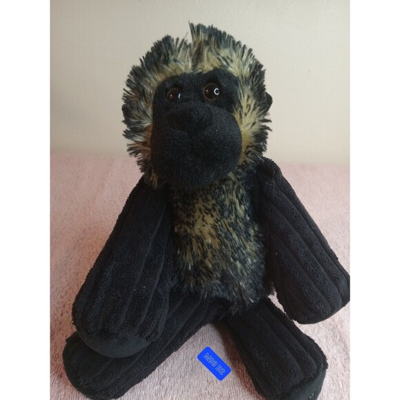 Scentsy Buddy 8" SITTING Monkey Black And Brown Plush animal stuffed toy - Picture 1 of 6
